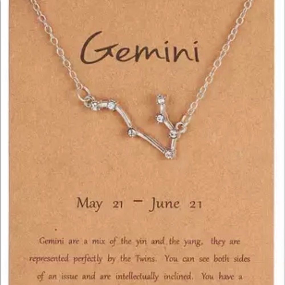 GEMINI CONSTELLATION NECKLACE‎